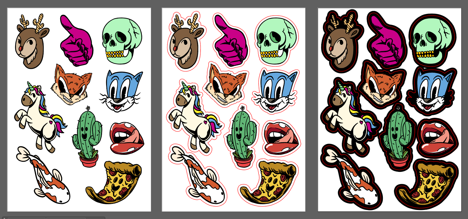 Przygotowanie wykrojnika do rycowania ploterowego